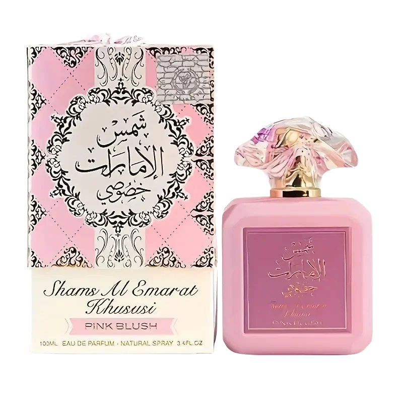 Ard Al Zaafaran Pink Blush Roxelis Strawberry Sugar Sweet and Vital Perfume Fresh, Sweet and Lasting Fragrance Date Commuting Multi Scene Portable Perfume