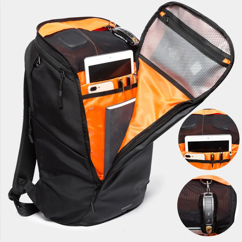 TANGCOOL Men Backpack Large Capacity 17 Inch Laptop Business Work Travel Backpack for Male Women Schoolbag