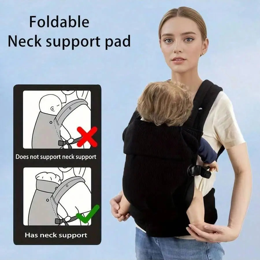 1Pc Simple Baby Carrier for Infants and Toddlers, Lightweight Baby Carrier, Multifunctional Front-Hold Baby Carrier - Comfortable and Soft, Easy to Use for Outings, a Gift for Your Baby
