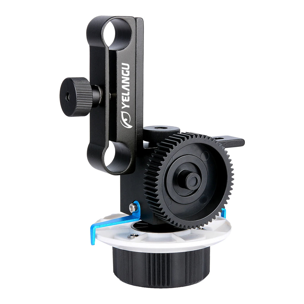 YELANGU Portable Mini Follow Focus Quick Focus Wireless Lens Control For DSLR Camera Gimbal BMPCC 4K Accessories