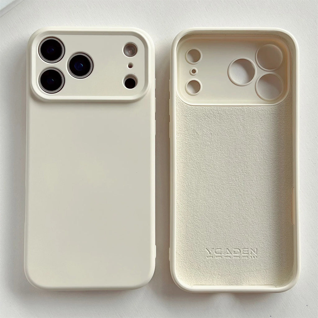 Liquid Silicone luxury Original Cover For iPhone 17 16 17 16 Pro Max 17 Air 16 PLus Case TPU Protect Skin Smooth Shockproof Case