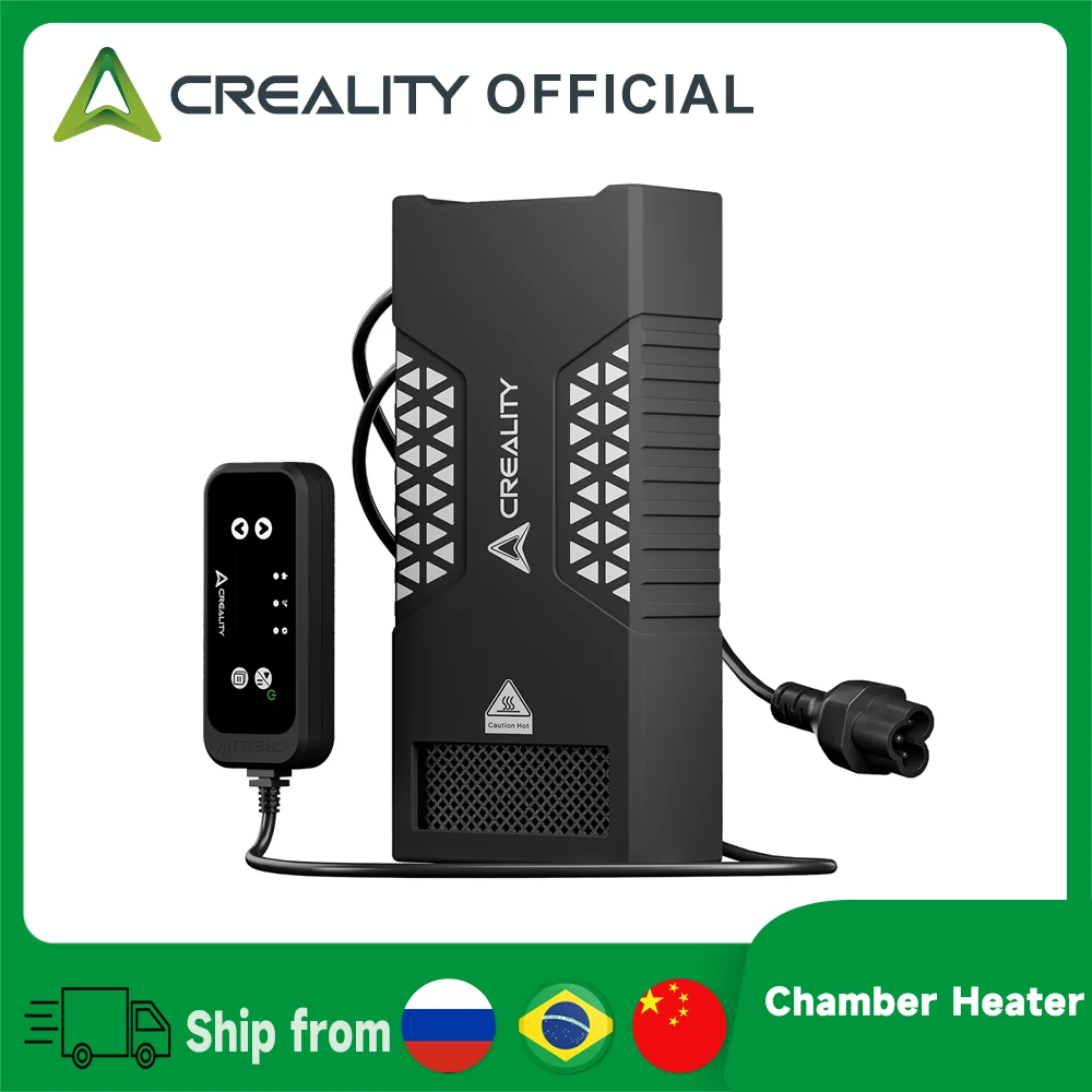 Creality Chamber Heater for 3D Printer Filament Drying 40-70℃ Chamber Temperature Reduce Print Warping 3d Printer Heating