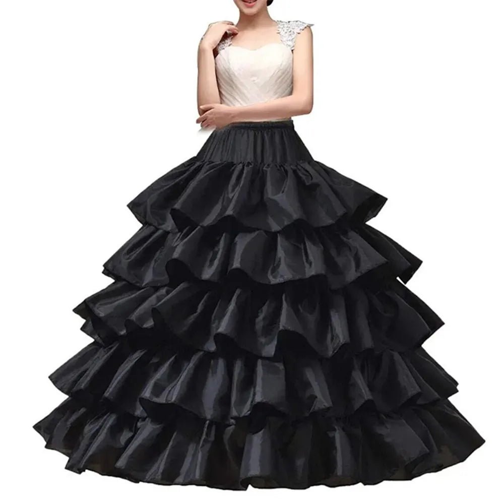 Hot Sell Many Styles Bridal Wedding Petticoat Hoop Crinoline Prom Underskirt Fancy Skirt Slip