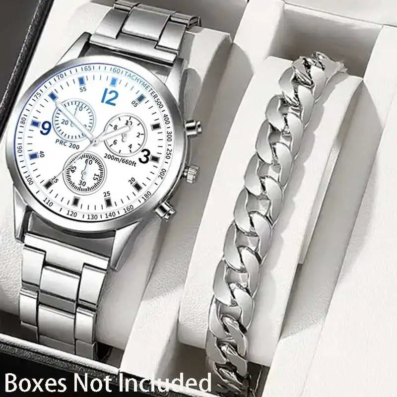 Round Quartz Bracelet Watch – Four Styles