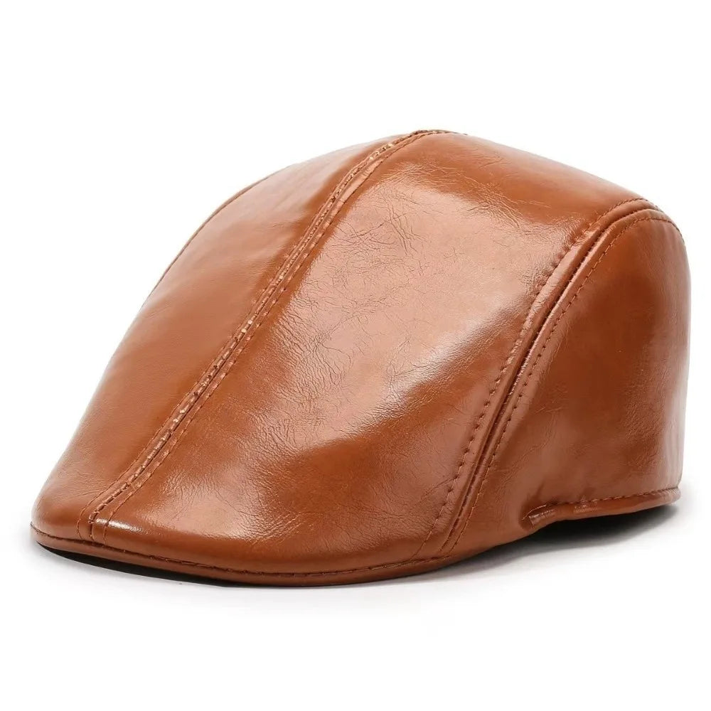 New Soft Men Berets Casual Anti-UV Newspaper Hat Dad Hat Men