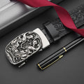 New Genuine Leather Retro Men's Belt Luxury Brand Fashion Trend Business Men's Belt for Men's Gift