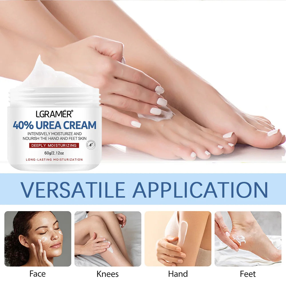 40% Urea Cream Dry Moisturizing Hand and Foot Cream Removes Dead Skin and Repairs Dry Cracked Skin Deeply Replenishes Moisture