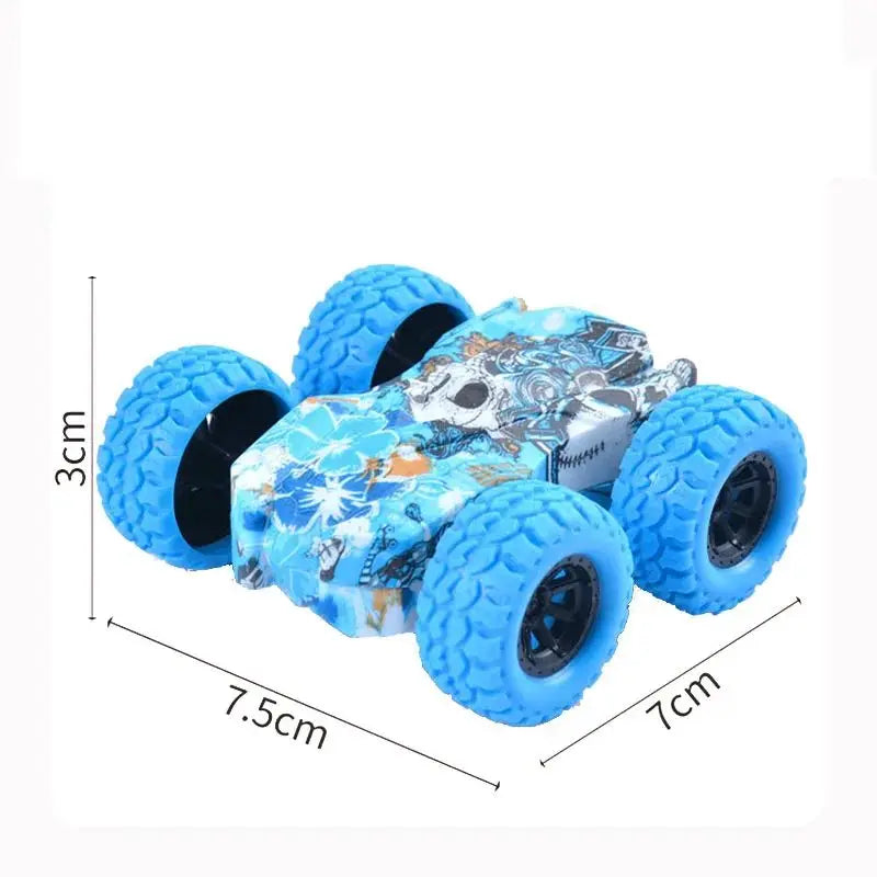 Children's Toy Car Fun Double-Sided Car Inertial Safety Anti-Collision Anti-Fall Kids Model Sliding Off-Road Vehicle