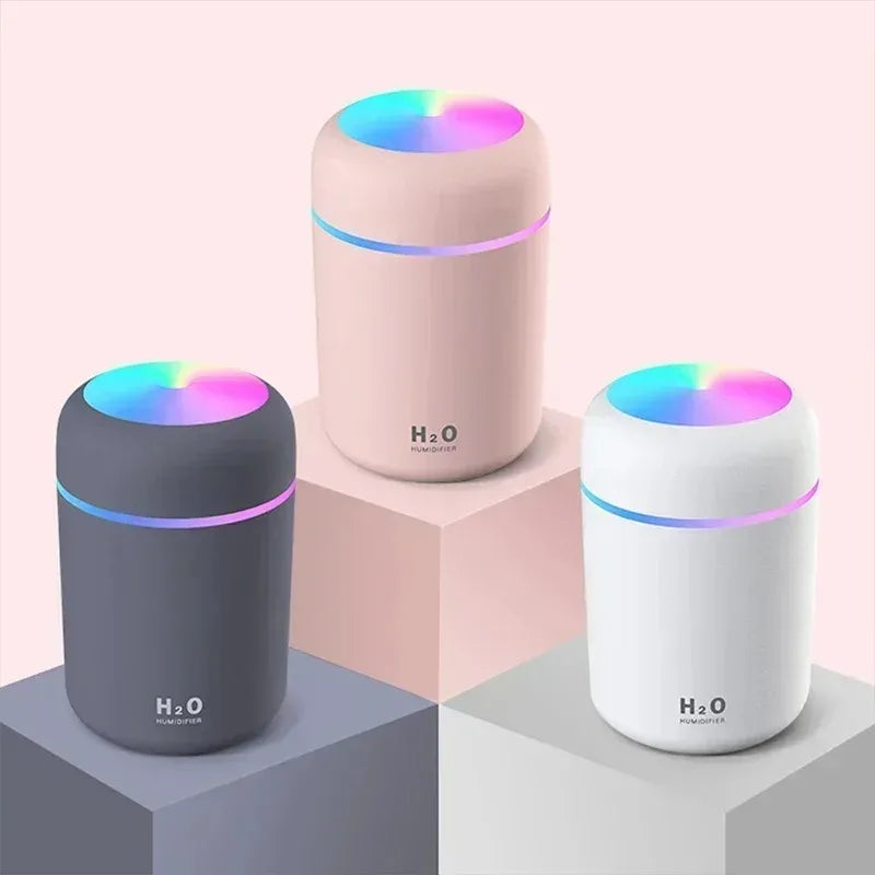 Mini USB Portable Spray Humidifier Atomizer Small Desktop for Car with Essential Oil Aromatherapy Mister