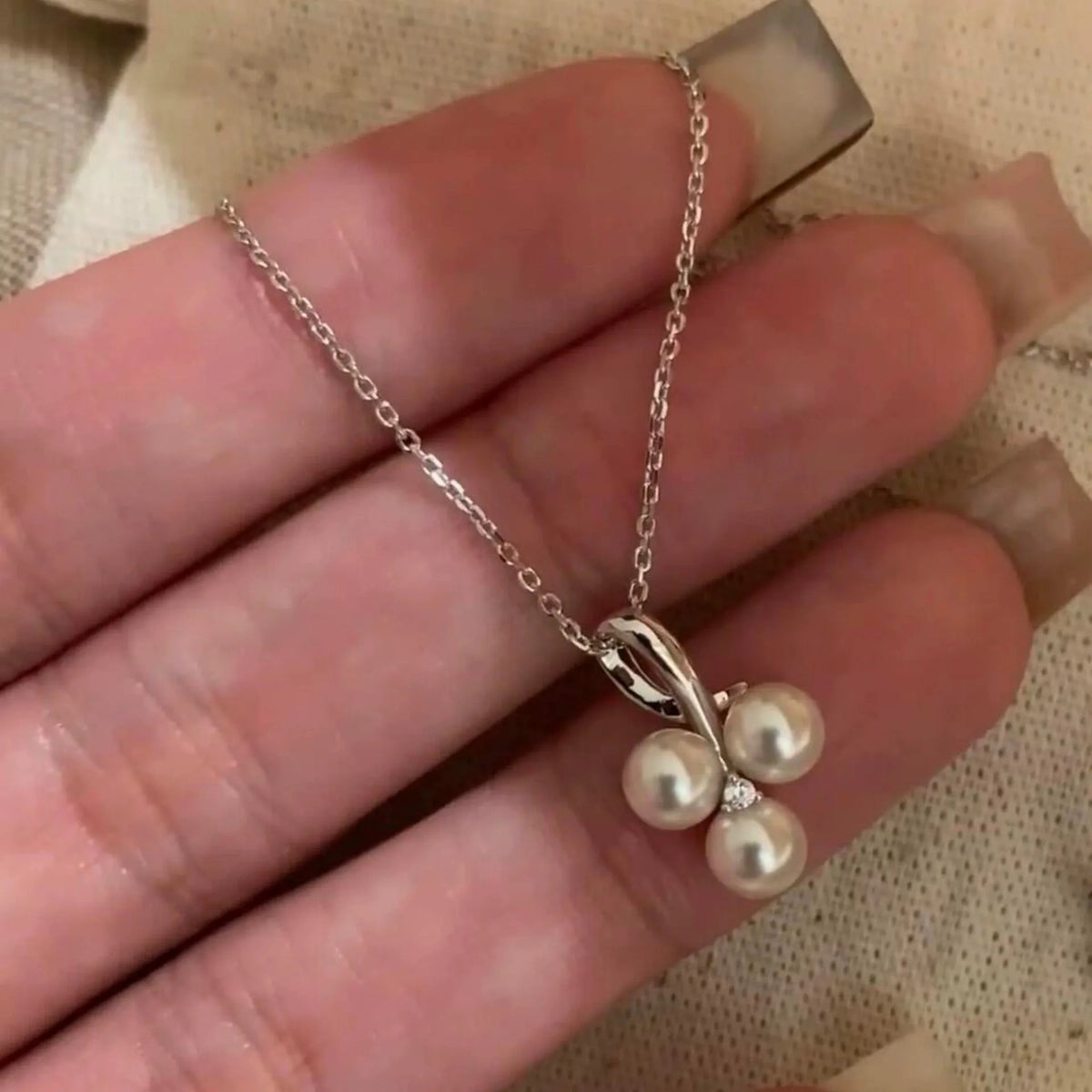 S925 Sterling Silver Necklaces For Women Simple Chain Fashion Minimalist Pendant Necklaces Adjustbale Necklace Birthday Gift