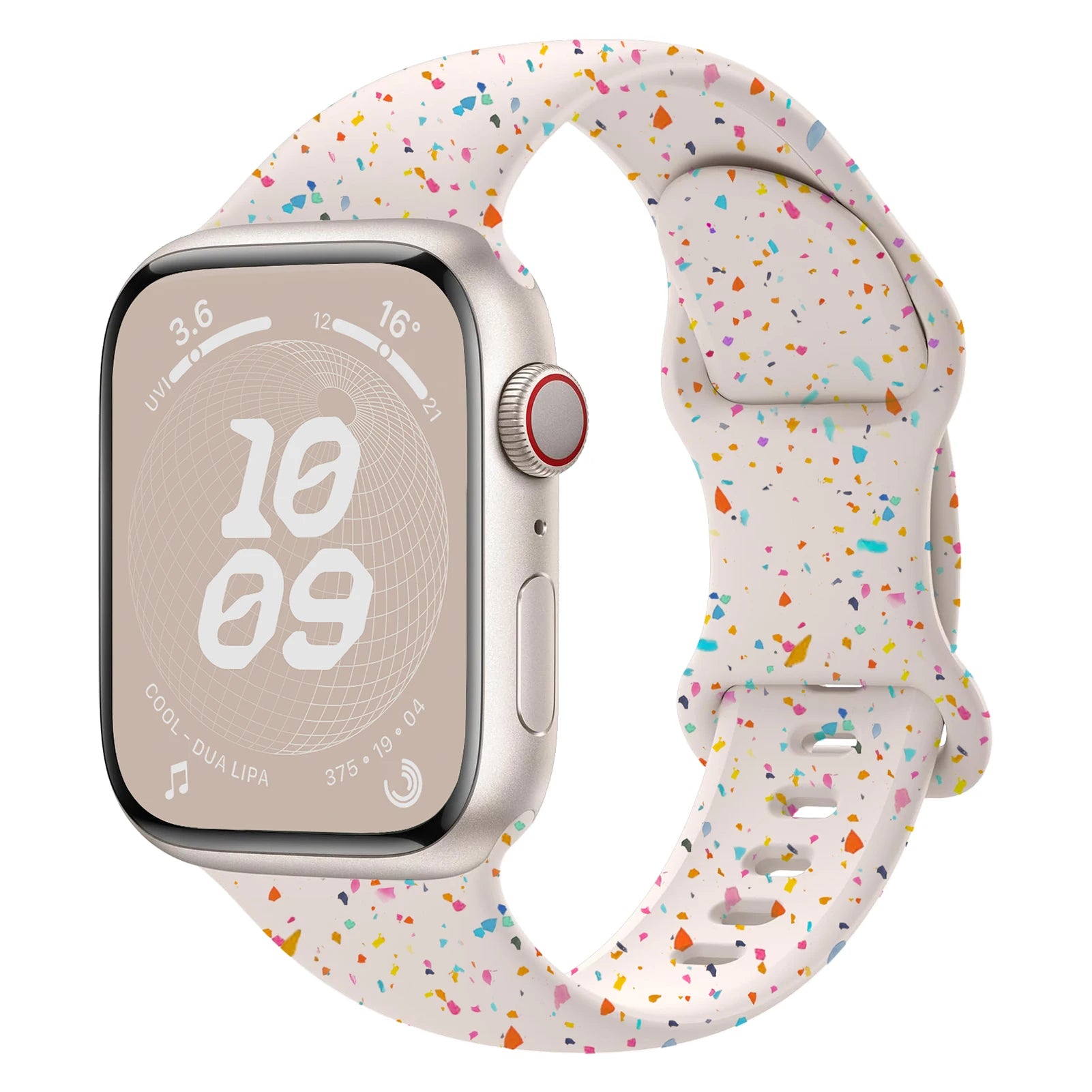 Silicone Strap for Apple watch band 40mm 41mm 45mm 44mm 46mm 49mm 42mm Breathable bracelet iwatch Series 11 10 9 8 SE 3 Ultra 2