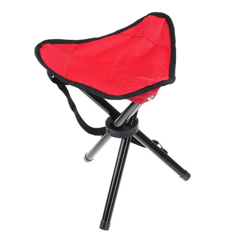Portable 1PC Foldable Beach Chairs Outdoor Triangle Stool Lightweight Ultralight Camping Fishing Picnic Chair Multifunction