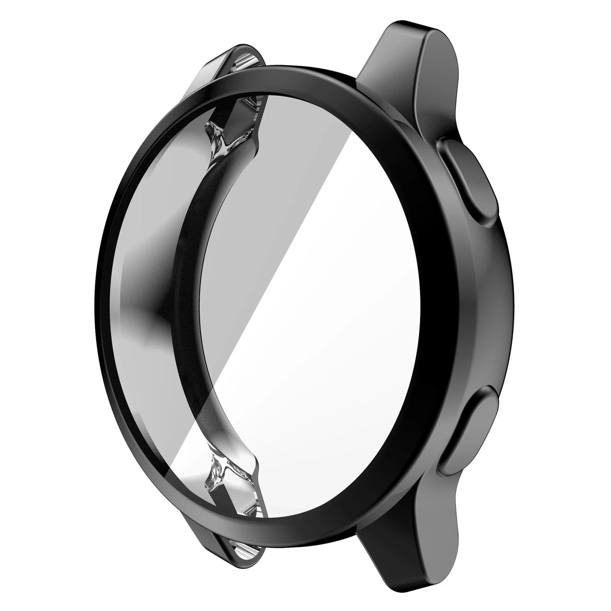 Plating Protective Case for Garmin Venu 2/2S/3/3S/2 Plus Soft TPU Shell Cover Screen Protector for Garmin Vivoactive 4/4S Band