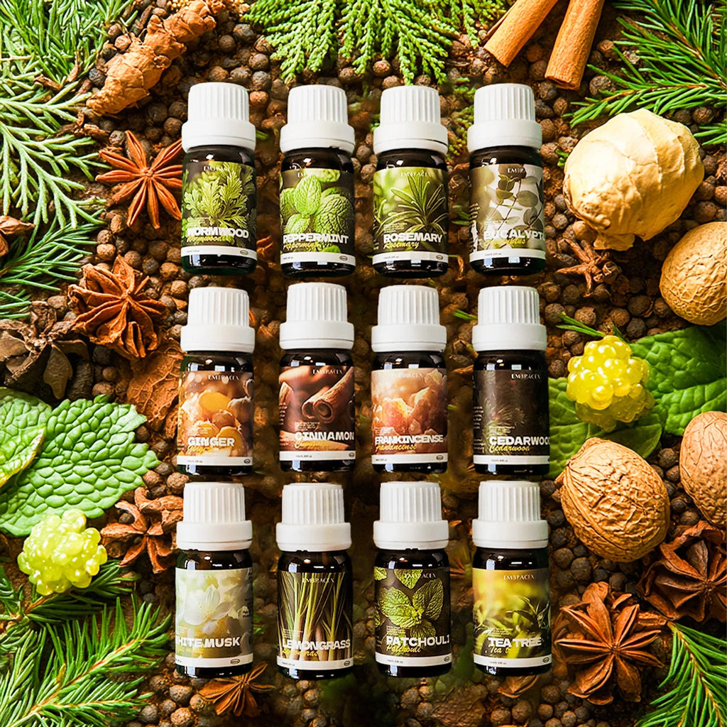 10ml White Musk Oil Rosemary Oil Natural Plant Fresh Aromatherapy for Massage Gifts