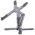 Laptop Stand with 360 Rotating Base, Computer Notebook Laptop Riser Metal Holder for Desk Collaborative Work, Fits All MacBook