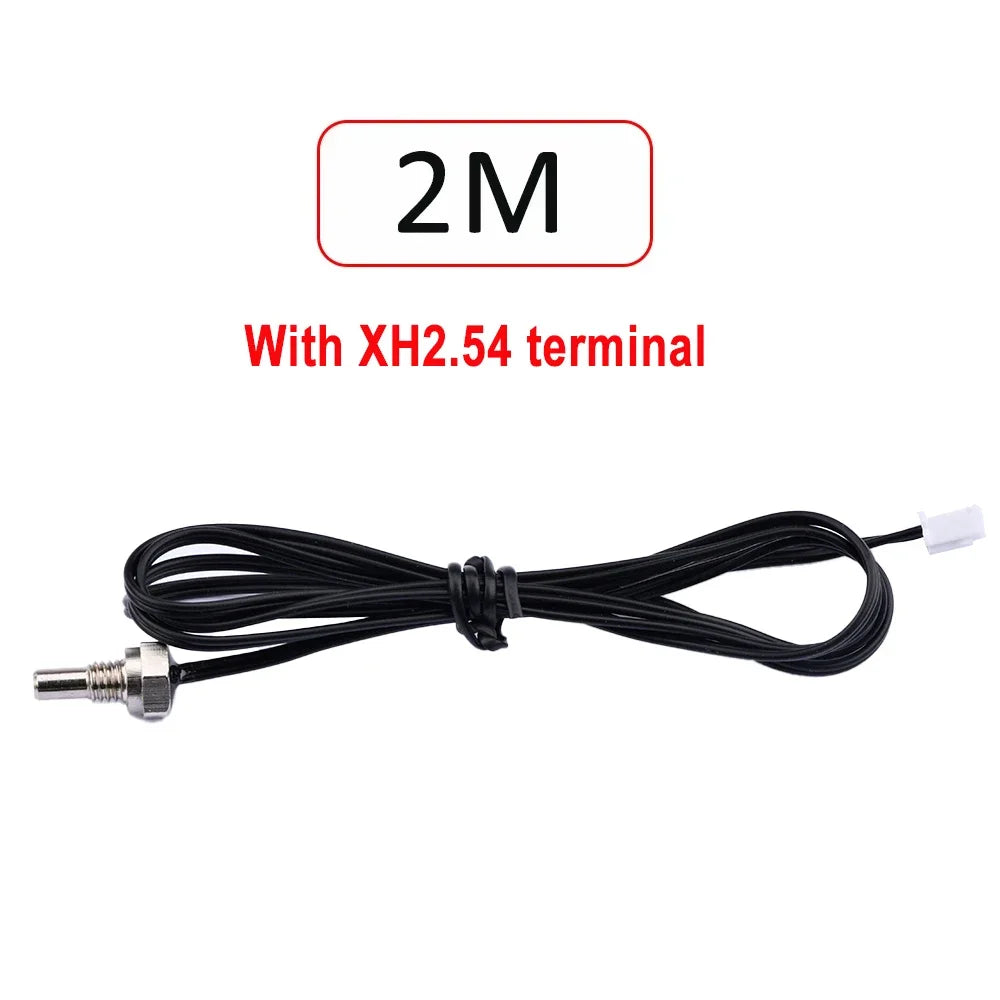 1M 2M 10K Ohm B3435 Temperature Sensor STC-1000 Sensor Probe High Precision Waterproof And Antifreeze NTC Temperature Sensor