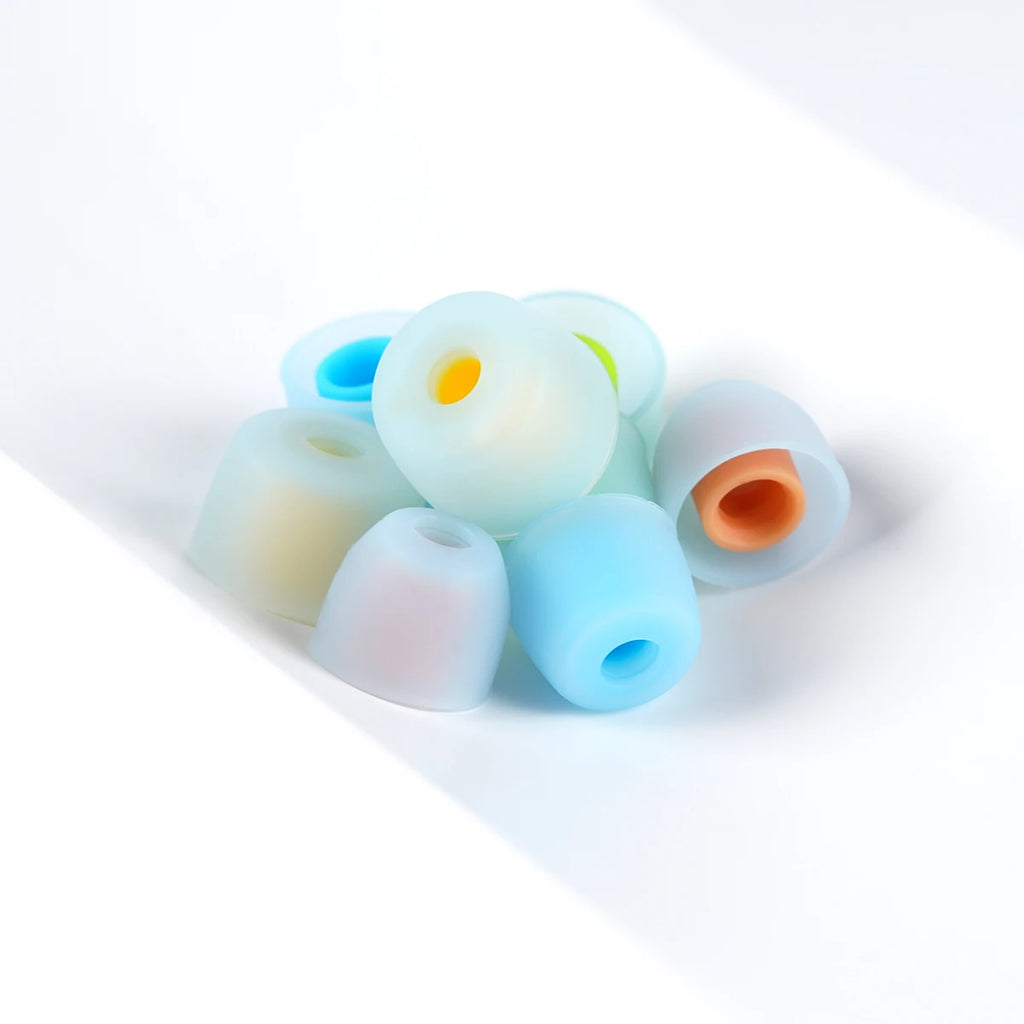 NICEHCK R04 Silicone In-Ear Acoustic Eartips for NX8Ti Rockies NX7MK4 Daybreak Reference Titan X Dusk EDC Pro Zenith ZS10 Pro