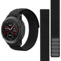 26mm 22mm Hook Loop Nylon Strap Watchband For Garmin Fenix 6X 6 Pro 5X 5 7X 7 Epix 2 Forerunner 965 955 945 935 Watch Bracelet