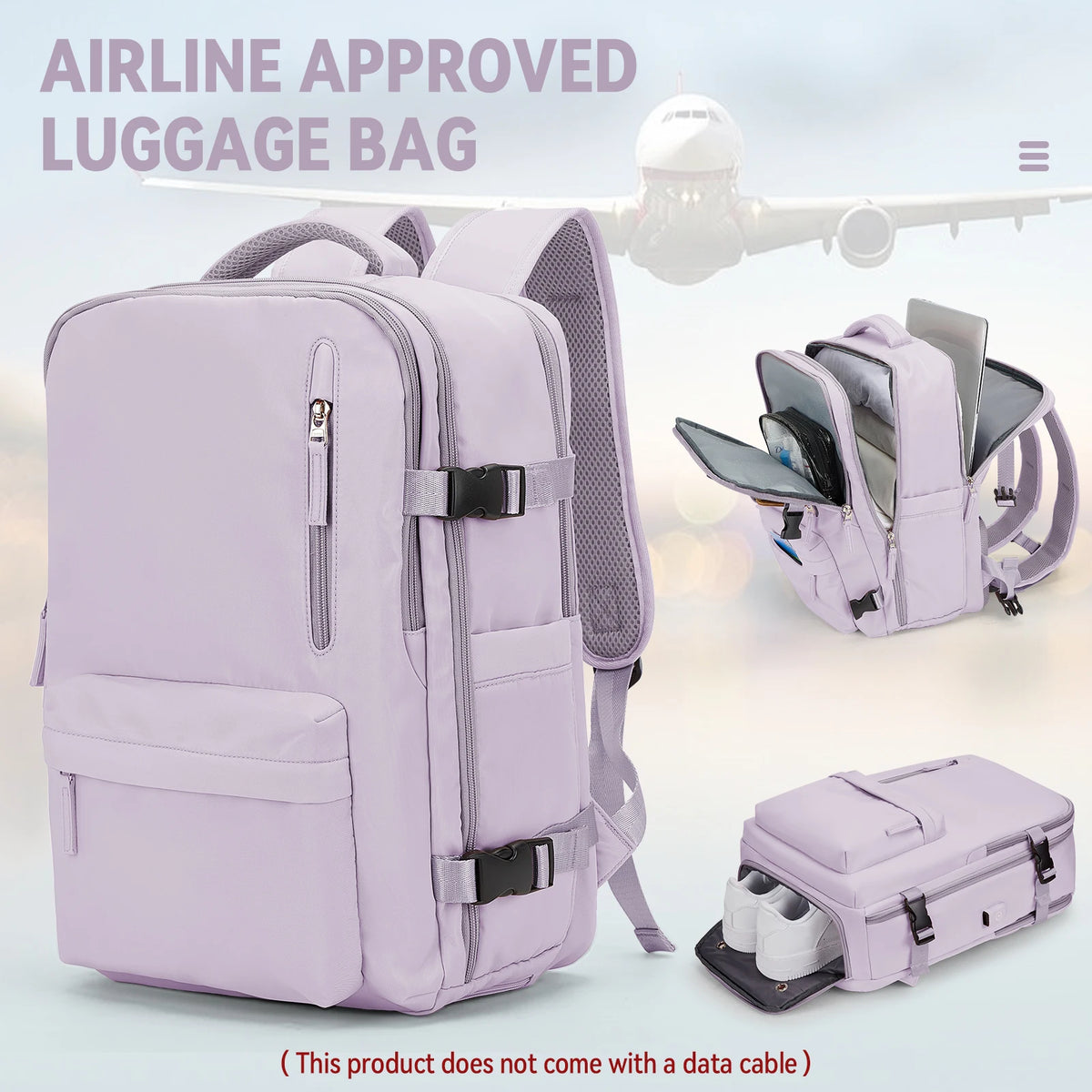 High Quality Nylon Fashion Travel Backpack Women Large Capacity Cabin Backpacks for Ryanair Business Laptop Backpack Men Bag