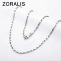 18K Gold 16/18/20/22/24/26/28/30 Inch Figaro Chain Necklaces For Women Luxury Designer Jewelry Free Shipping