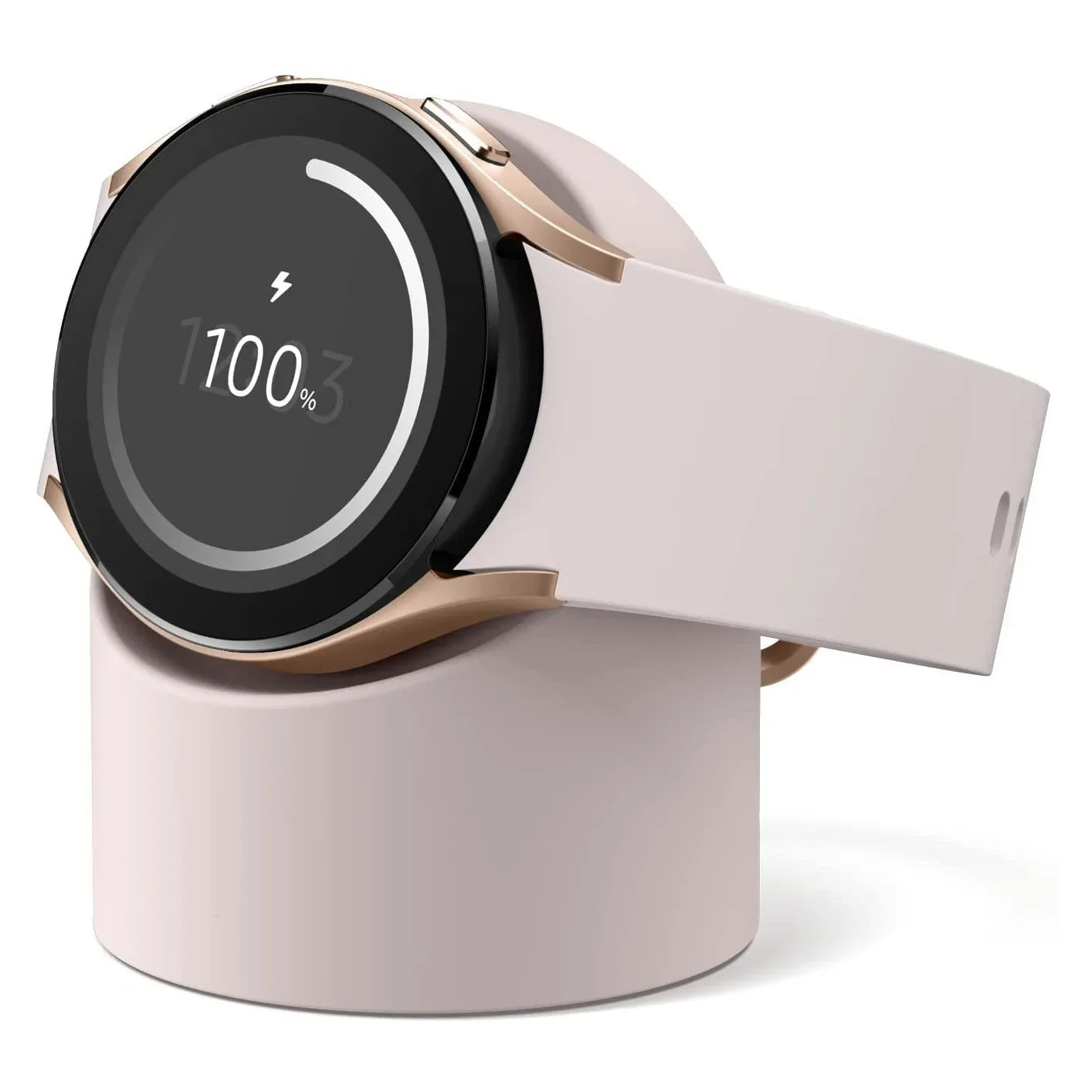 Compatible with For Samsung Galaxy Watch 7 4 3 6 5 Charger Stand 40 44 46mmGalaxy Watch3 4 6 5 Pro 7 Charger silicone Stand 45mm