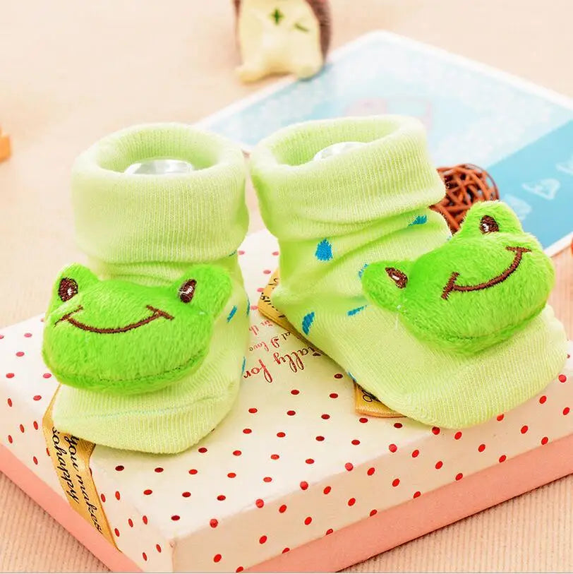 Baby Socks Toy Slipper Girls Boys Newborn Accessories Anti Slip Animal Kids Toddlers Gift Clothes Infant Stuff Children Bear