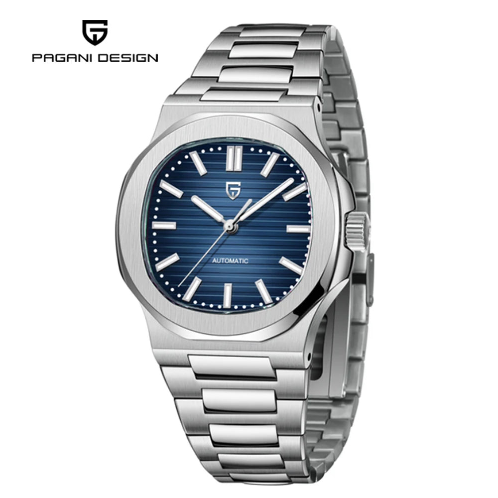 PAGANI DESIGN 2026 New Watches mens Luxury Seagull ST16 Mechanical Mens Automatic Watches Sapphire Stainless Steel Waterproof