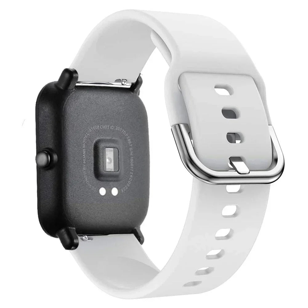 Silicone Strap For Amazfit GTS 4/2e/3/2 GTS2 Mini/GTR 4/3/Pro/2/2e Sport Bracelet Huawei watch Gt 5-4-2e-3-3 pro 20mm 22mm Bands