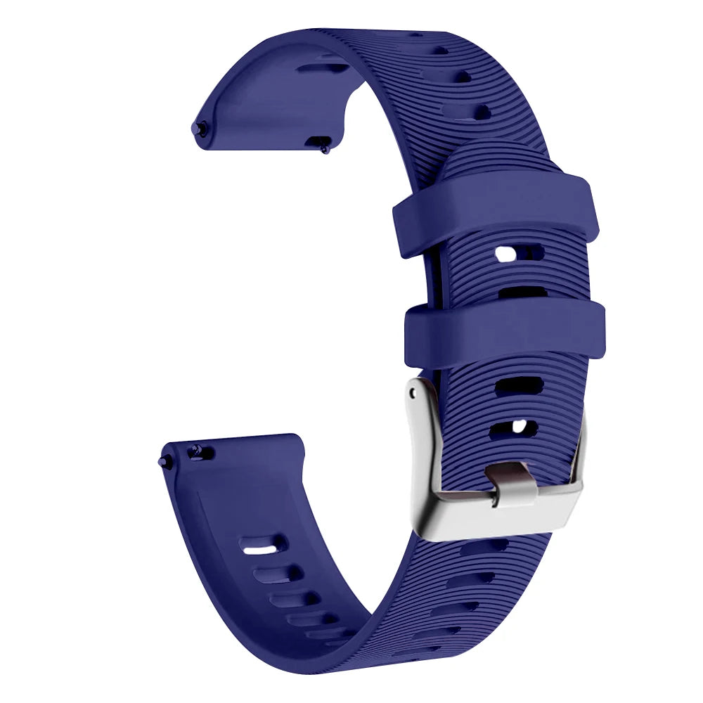 Watch strap for Garmin Forerunner 245/245M/Vivoactive 3 soft silicone Smart watches bands for Forerunner 645 Music Wristbands