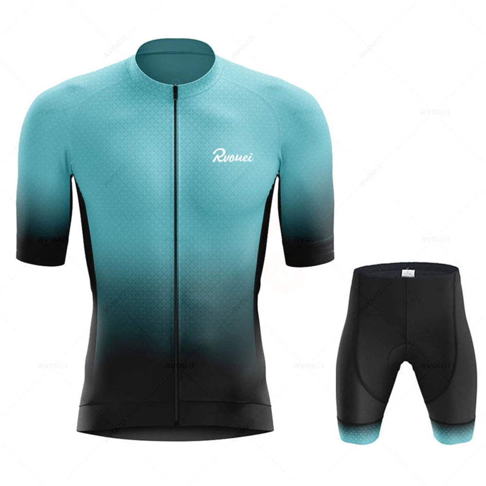 Cycling Jersey 2026 Pro Team Rvouei Men Bicicleta Set Racing Bicycle Clothing Suit Breathable Mountain Bike Clothes Sportwears
