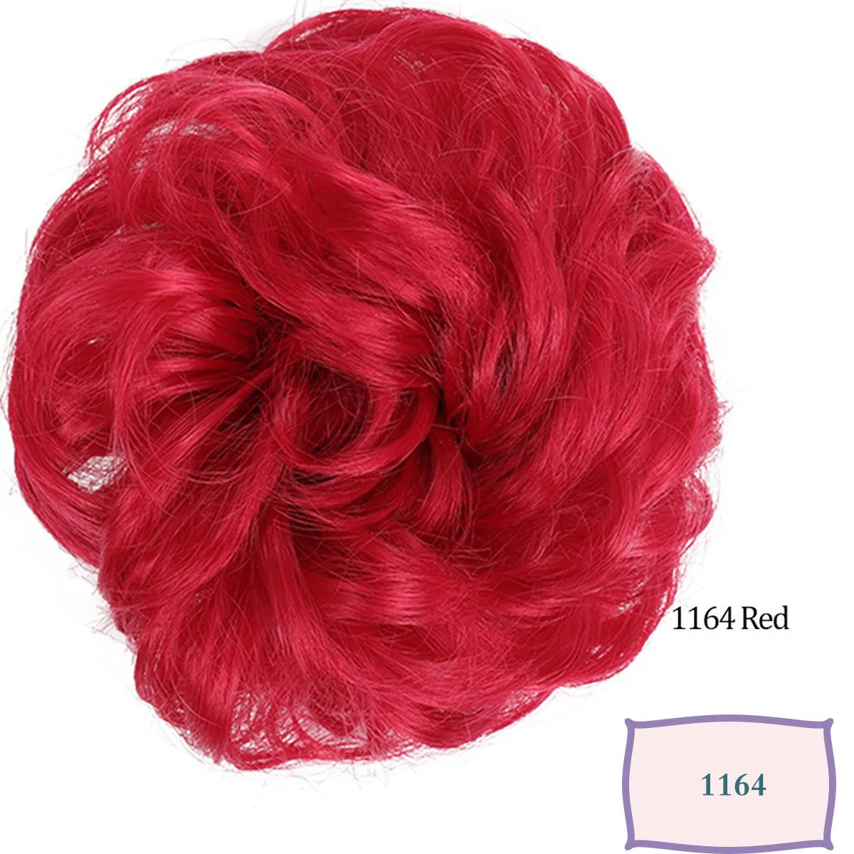 Synthetic Messy Hair Bun Chignon Scrunchies Fake Hair Band Braid Elastic Hairpiece Tail Chignon Donut Updo Hair Pieces for Women
