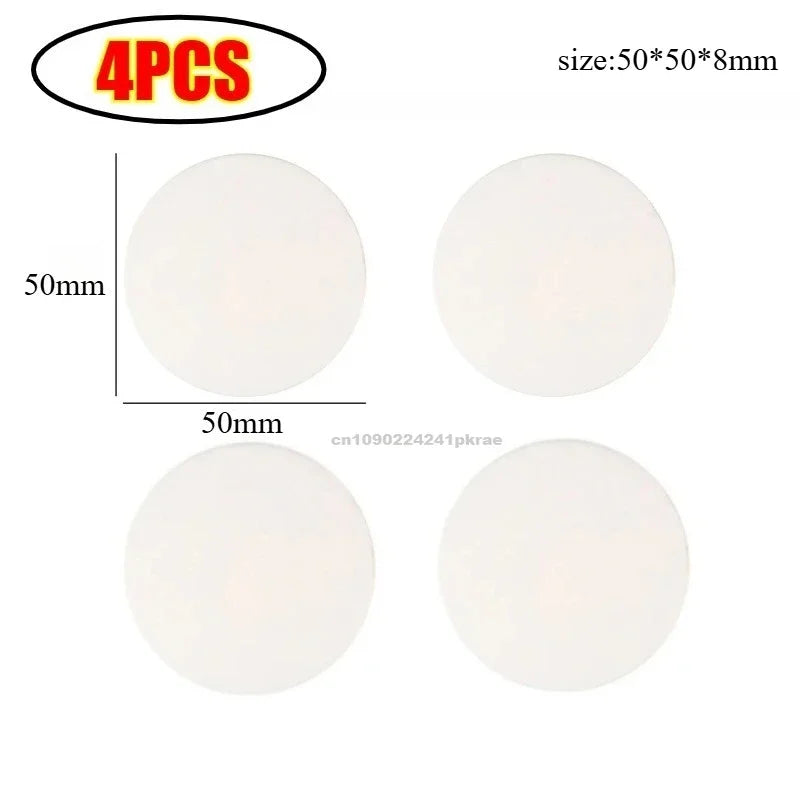 Door Stopper Handle Bumpers Silicone Self Adhesive Mute Anti-Shock Protection Porte Pad Home Decoration Wall Protection