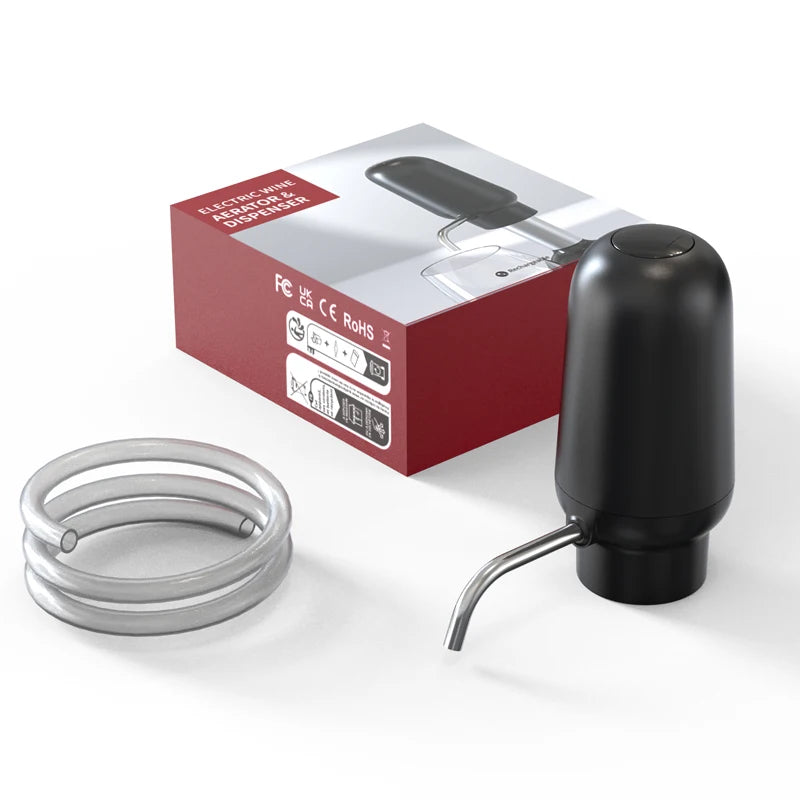 Rechargeable Electric Wine Aerator Dispenser One-touch Automatic Wine Decanter Intelligent Bar Accessories Tool