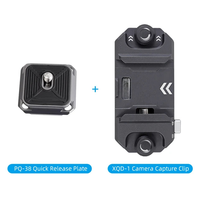 Camera Clip With Plate Camera Quick Release System For Sony Nikon Fuji DSLR Action Camera Backpack Camera Strap Mount