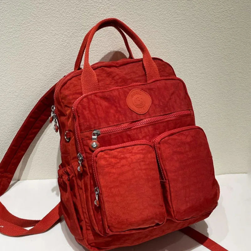Korean Style Casual Backpack Women Lightweight Mini Backpack for Daily Commute Travel, Cute School Bag