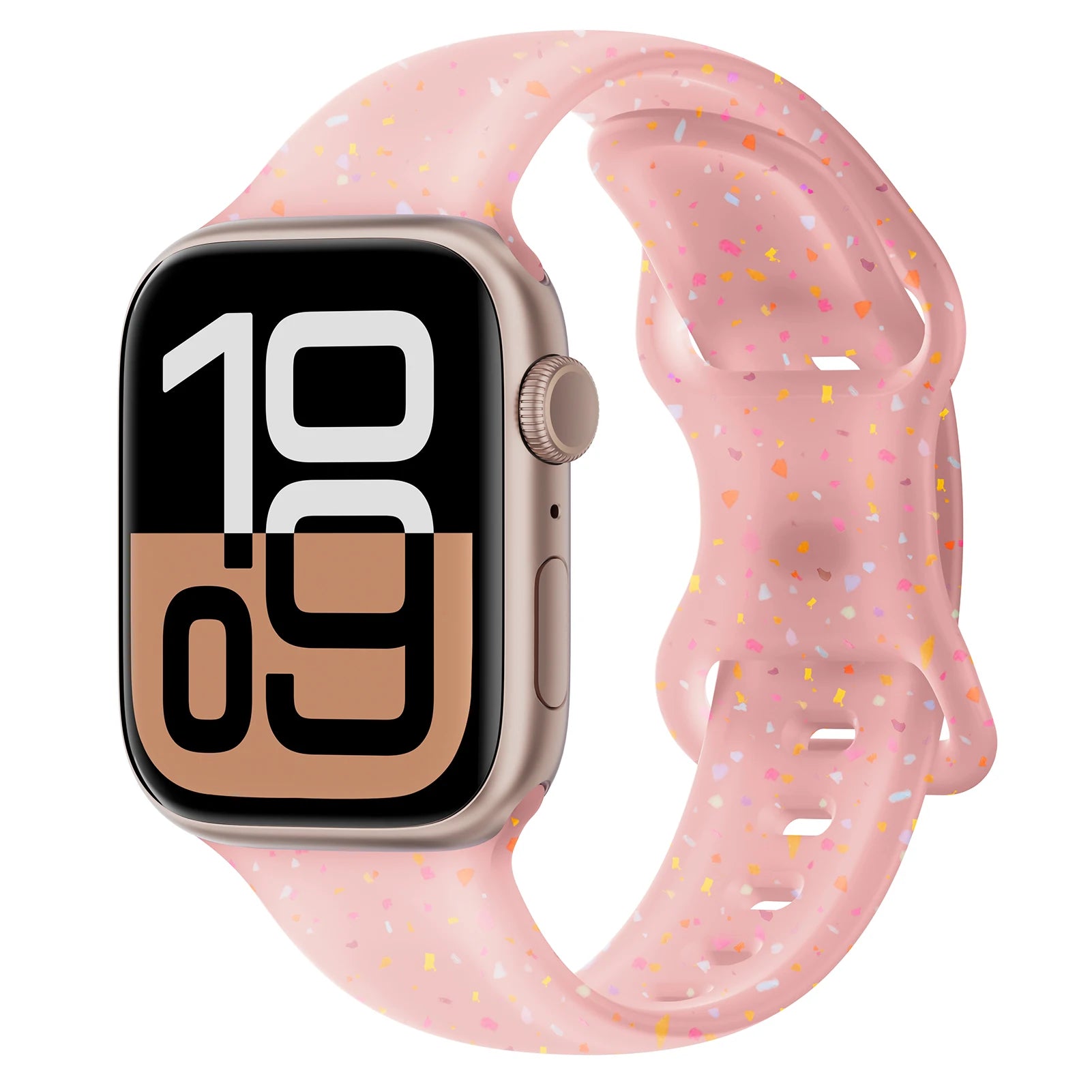 Silicone Strap for Apple watch band 40mm 41mm 45mm 44mm 46mm 49mm 42mm Breathable bracelet iwatch Series 11 10 9 8 SE 3 Ultra 2
