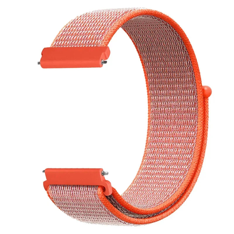Nylon Loop For Garmin Forerunner 965 255 265 745 Bracelet For Garmin Vivoactive 6 5 4 3/Venu 2 3/Active/Chronos 22mm 20mm Strap