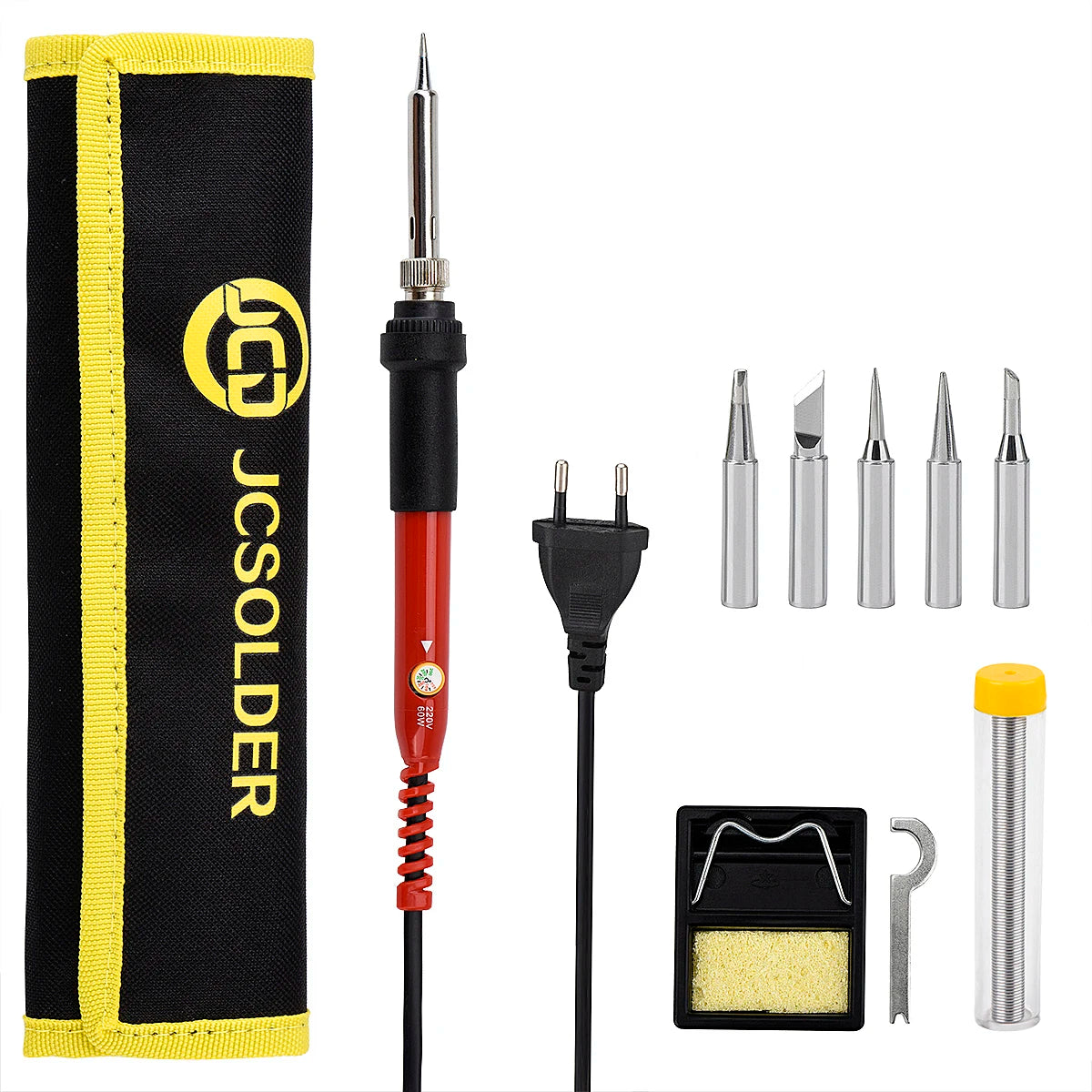 JCD Soldering Iron 908 Series 60W/80W Multi-function Button Adjustable Temperature 110V/220V LCD Digital Display Welding Tools
