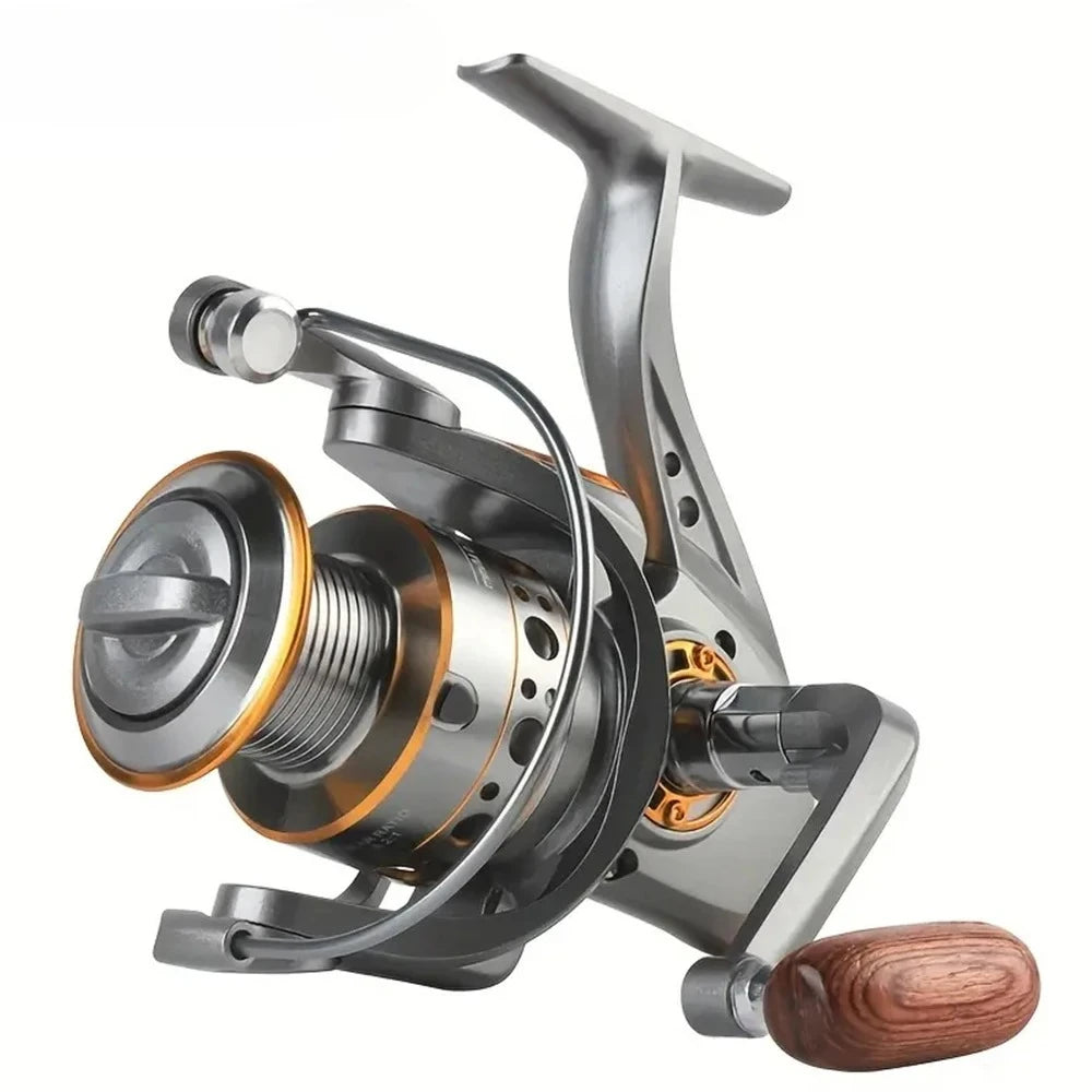 DC 1000~7000 Series,5.2:1 Gear Ratio,26LB Max Drag,CNC Metal Spool,Spinning Fishing Reel,For Freshwater Saltwater fishing tools