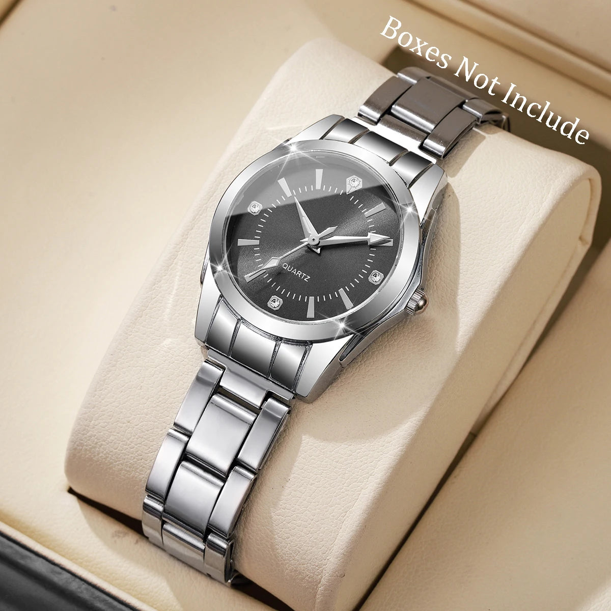 Fashion Rhinestone Women Watches Casual Quartz Wrist Watches For Ladies Clock Reloj Mujer（Without box）