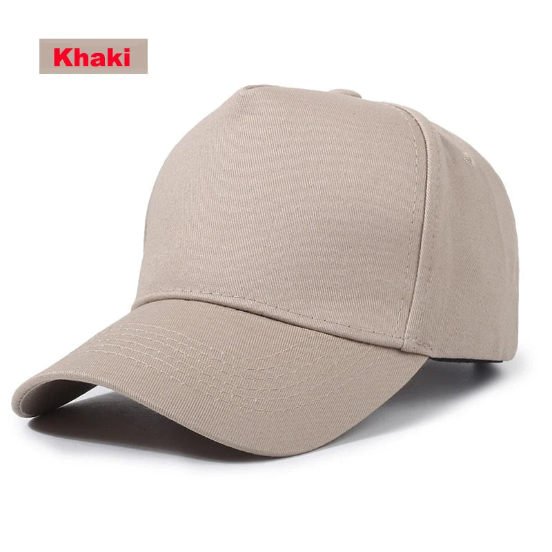 Custom Logo Embroidery Baseball Cap Diy Text Pattern Five panels Sun Hat Design Cotton Caps Wholesale Dad Hats