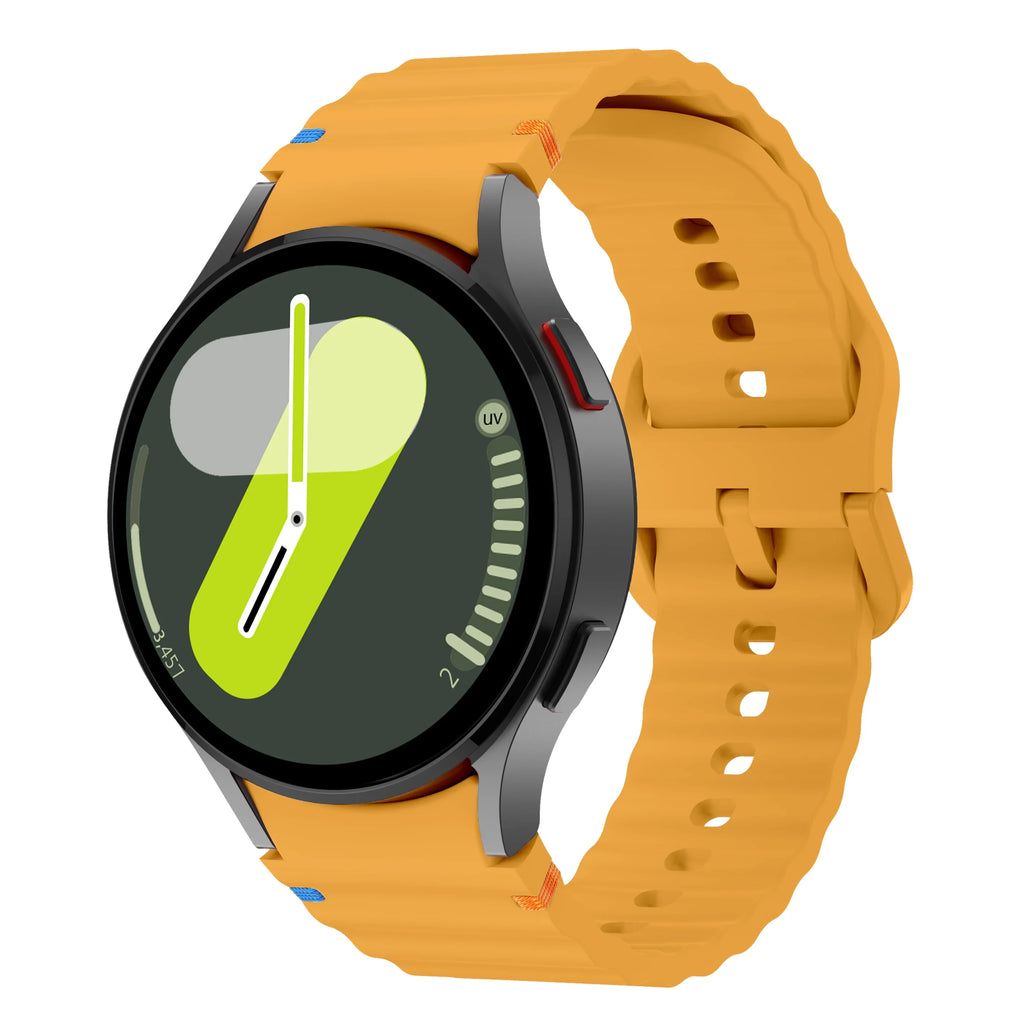 Original Silicone Band for Samsung Galaxy Watch 7 6 5 4 44mm 40mm 5Pro 45mm Bracelet for Galaxy Watch 4 6Classic 43mm 47mm Strap