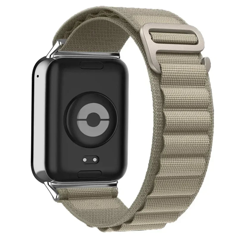 Nylon Loop Strap for Xiaomi Redmi Watch 4 5 Adjustable Elastic Bracelet Watchband iWatch Mi Band 8 Pro/9 Pro Band Accessories