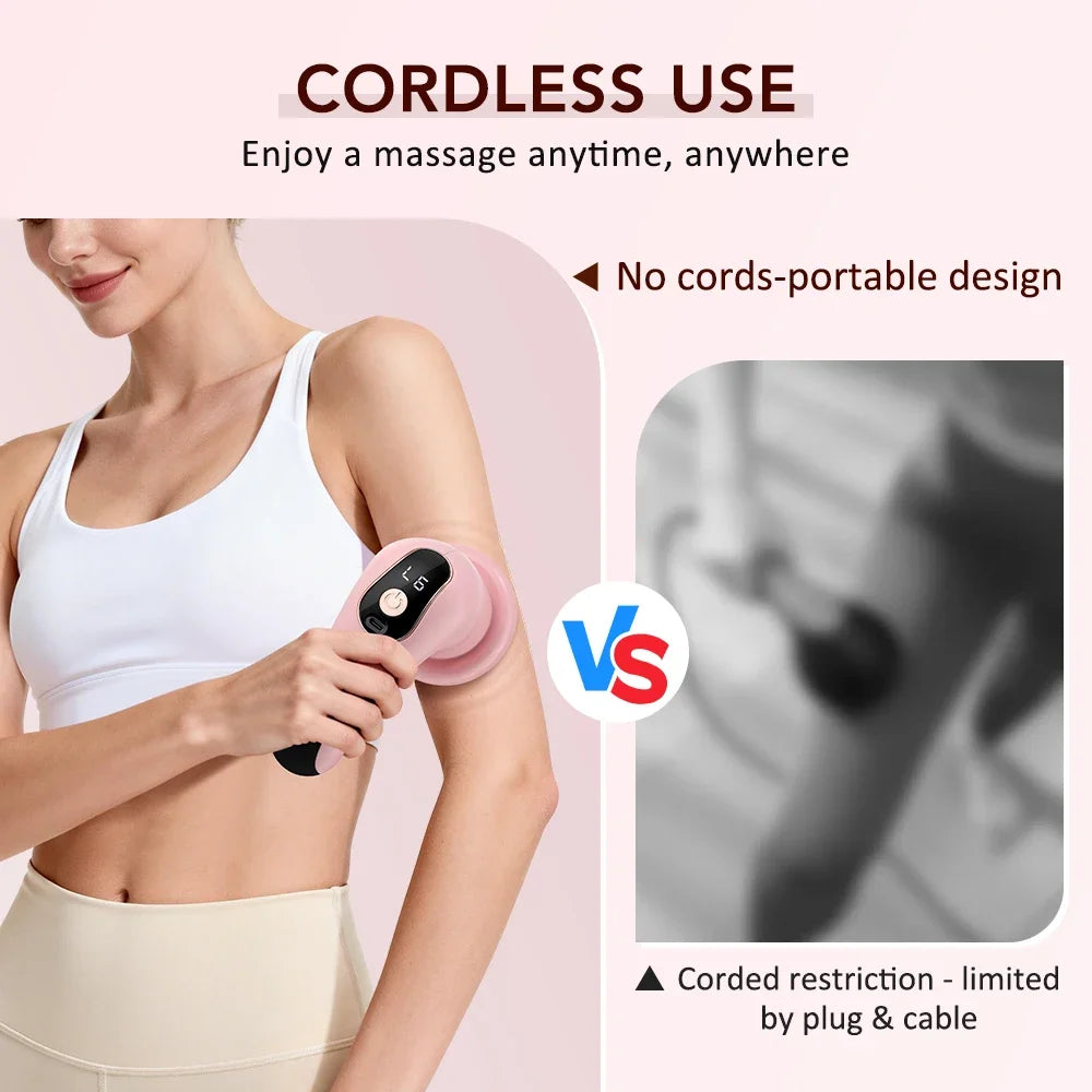 Electric Fat Burner Body Slimming 6 Level Weight Loss Massager For Abdominal Belly Neck Beauty Body Shaping Device USB Recharge