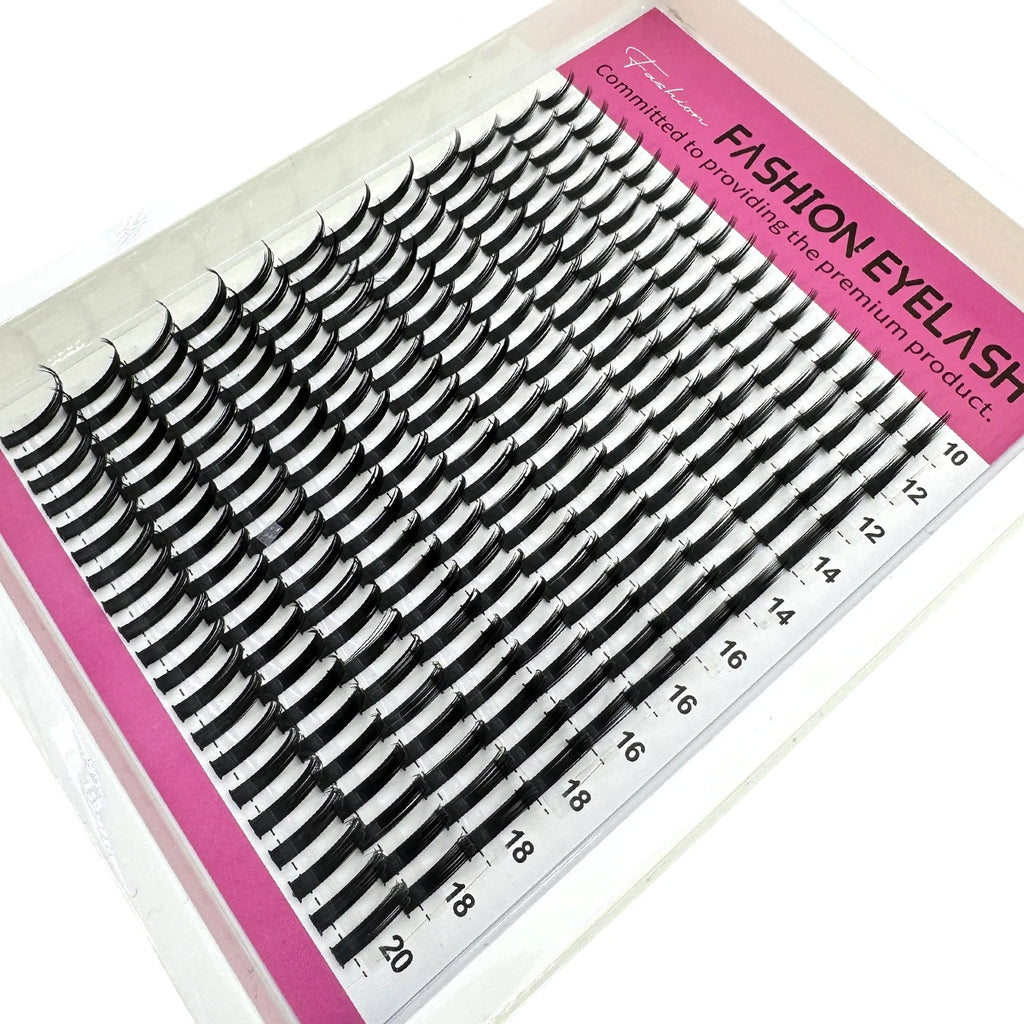 New Spikes Lashes 10-20mm Mix Extension Premade Individual Lashes Cluster Eyelashes Wispy Lashes Clusters Volume Manga Eyelashes