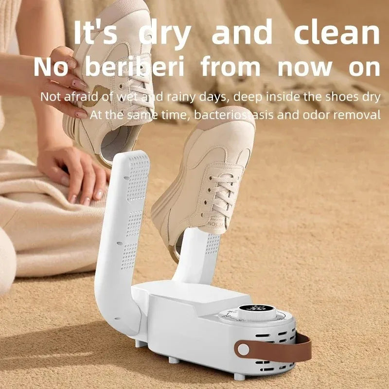 Quick Drying Intelligent Timer Shoe Dryer Adjustable Household Heater Warmer with Deodorizing Sterilizing Function