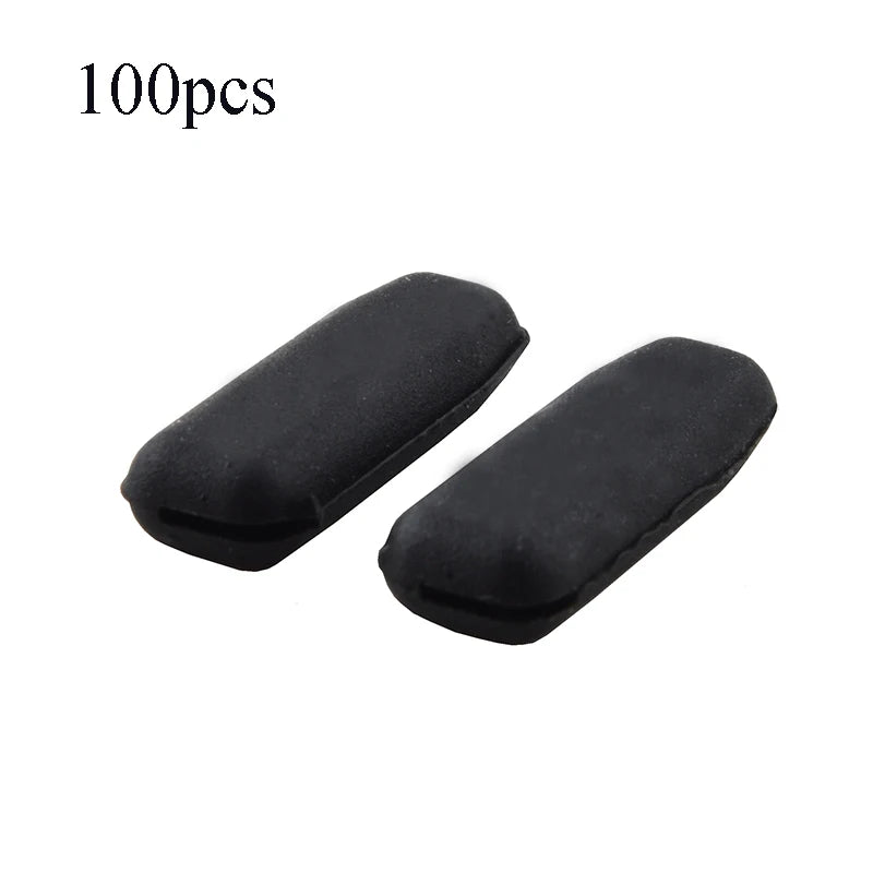 20pcs/100pcs  Eyeglasses Glasses Silicone Nose Pads Inserted Eyewear Optical Frame Nose Pad Repair Accessories