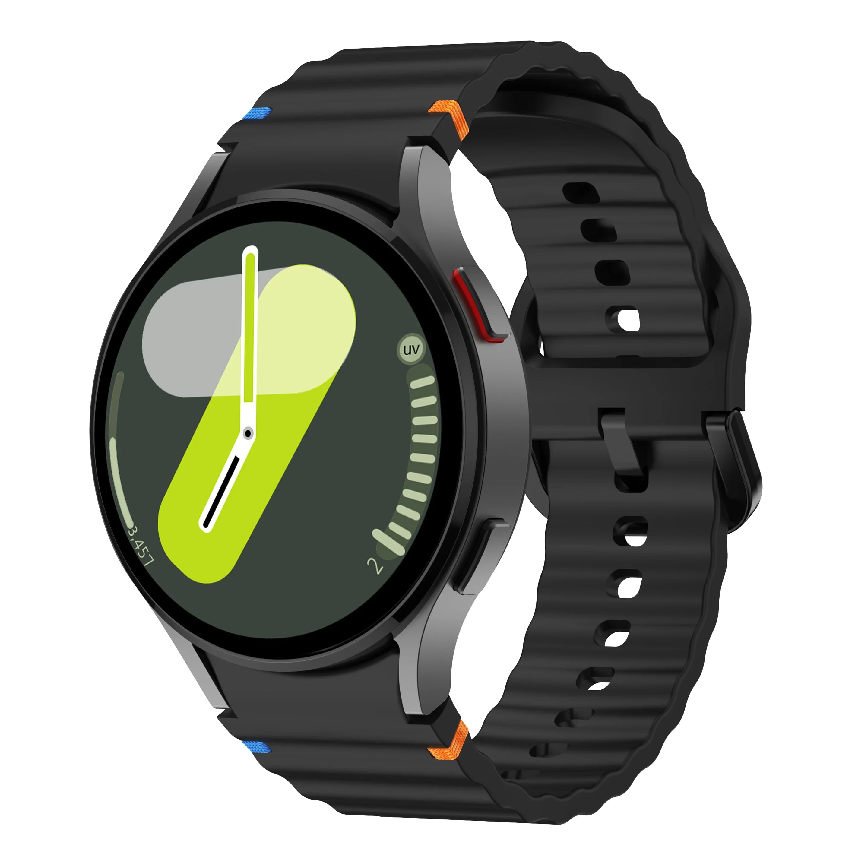 Original Silicone Band for Samsung Galaxy Watch 7 6 5 4 44mm 40mm 5Pro 45mm Bracelet for Galaxy Watch 4 6Classic 43mm 47mm Strap