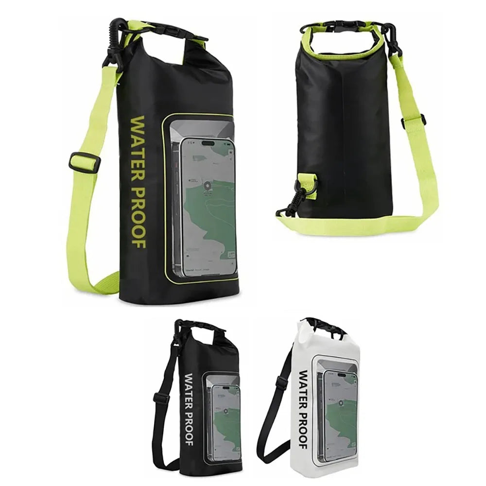 Outdoor Waterproof Phone Bags Dry Bag Touch Screen Kayak Bags Camping Trekking Bag Trekking Drifting Rafting Surfing Boating Bag