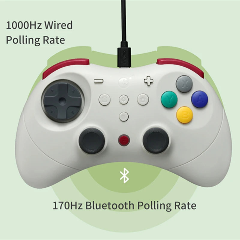 GuliKit Elves 2 Pro Wireless Gaming Controller for Switch 2,Windows,iOS & Android, Hall Effect Joysticks,1000Hz Polling Rate